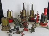 Huge Lot of Antique Steam Engines for Parts / Repair