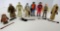 Lot (8) Vintage 1970's/80's Kenner Star Wars Action Figures Complete with Weapons