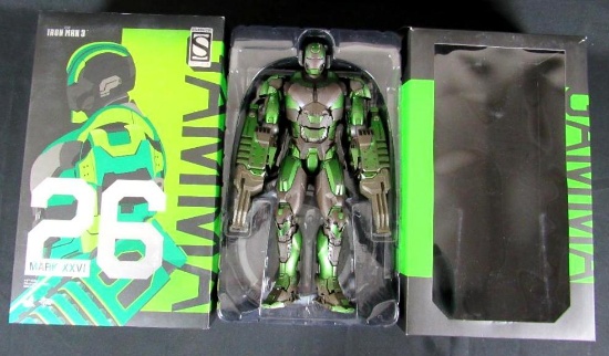 Hot Toys 1:6 Scale Iron Man Gamma Mark XXVI Figure 12" MIB