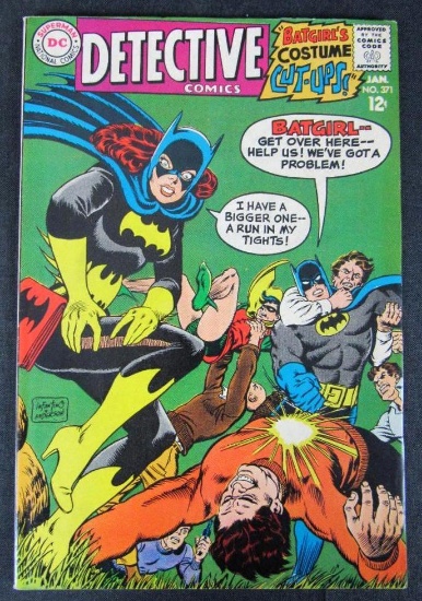 Detective Comics #371 (1968) Silver Age 1st Batmobile/ Early Batgirl