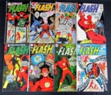 Flash Silver Age DC Lot (8 Diff. Issues)