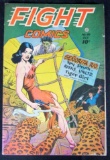 Fight Comics #46 (1946) Golden Age Tiger Girl/ Beautiful GGA Cover!