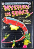 Mystery in Space #19 (1954) Golden Age DC / Great Space Train Robbery!