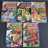 Giant-Size Man-Thing #1, 2, 3, 4, 5 Bronze Age Marvel Run