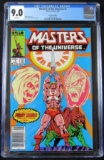 Masters of The Universe #1 (1986) Marvel Star Newsstand CGC 9.0