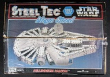 Vintage Star Wars Remco Steel Tec Millennium Falcon Model Kit