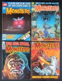 Famous Monsters of Filmland #132, 135, 136, 141 Bronze Age Lot