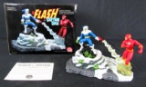 Rare DC Direct Flash vs. Captain Cold Ltd. Edition Statue MIB