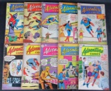Early Silver Adventure Comics Lot (9) Many 10 cent issues