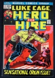 Hero For Hire #1 (1972) Key 1st Appearance Luke Cage