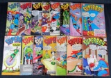 Lot (15) Silver Age Superboy #108-142