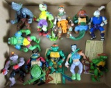 Lot Vintage 1980's/Early 90's TMNT Teenage Mutant Ninja Turtles Figures