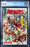 Avengers #44 (1967) Silver Age/ Origin of Black Widow CGC 6.5