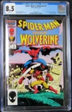 Spider-Man vs. Wolverine #1 (1987) Key 1st Charlemagne CGC 8.5