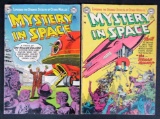 Mystery in Space #11 & 12 (1952/53) Golden Age DC Sci-Fi