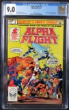 Alpha Flight #1 (1983) Marvel Key 1st Issue/ 1st Puck & Marrina CGC 9.0