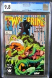 Wolverine #46 (1991) Classic Battle vs. Sabretooth CGC 9.8