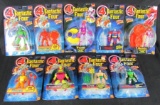 Lot (9) 1994 Toybiz Marvel Fantastic Four Figures MOC