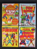 Mighty Marvel SuperHeroes Fun Books #1, 2, 3, 4 (1976) All Unused