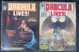 Dracula Lives #1 & 2 (1973) Marvel Magazines