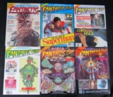 Fantastic Films Lot (6) Magazines- Great Covers- Star Wars, Superman, etc. (1970's)