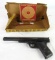 Excellent Antique Daisy (Plymouth, MI) #118 Target Special BB Pistol w/ Original Box / Targets