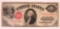 1917 Red Seal $1.00 Dollar Bill George Washington Large Note