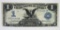 1899 Black Eagle $1.00 Silver Certificate Blue Seal Dollar Bill