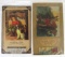 (2) Antique Hunting Related Advertising Calendars