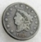 1828 US Matron Head Large Cent. Large Narrow Date Type