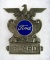 Excellent Ford Motors Willow Run Plant Enameled Security Guard Badge
