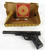 Excellent Antique Daisy (Plymouth, MI) #118 Target Special BB Pistol w/ Original Box / Targets
