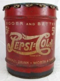 Rare Antique Pepsi Cola Double Dot 