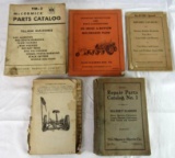 Estate Found Collection of 1920's Tractor and Farm Implement Catalogs- Massey- Harris, Allis