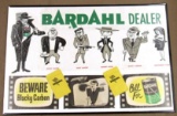 Vintage Bardahl Motor Oil Advertising Display
