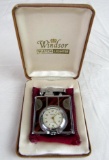 Rare & Outstanding Windsor Watch Lighter NOS Un-Used w/ Case & Pouch