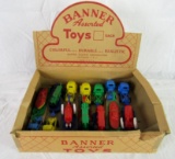 RARE Antique Banner Toys Plastic Truck / Semi Full Box/ Counter Display