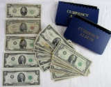 Huge Lot ($96.00 Face) Assorted Vintage US Paper Currency