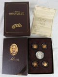 2009 US Mint Lincoln Coin & Chronicles Set w/ Silver Dollar MIB