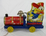 Antique Fisher Price #450 Donald Duck 