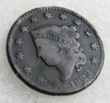 1823 US Large Cent Normal Date