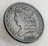 1833 US Half Cent Coin