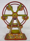 Antique J. Chein Tin Wind Up Ferris Wheel. 17