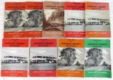 Estate Found Collection of Vintage 1940's-1970's Jackson County (MI) Road Maps w/ Great Cover