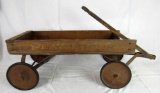 Very Early Playmate Jr. Child's Wooden Wagon