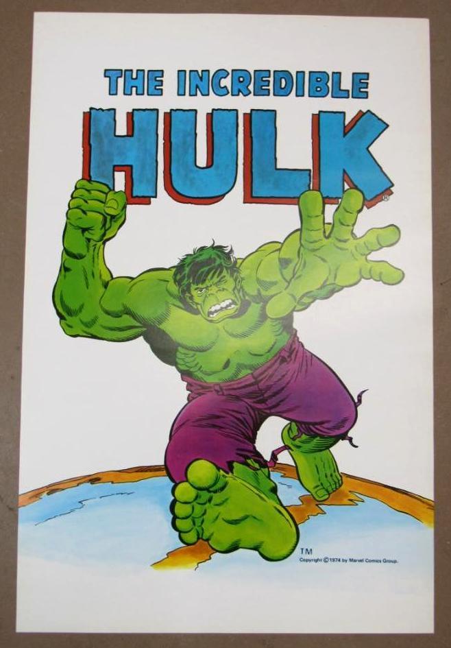 Incredible Hulk 1974 Point of Purchase | Proxibid