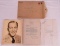Bing Crosby Group of (2) Signed Items