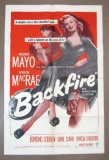 Backfire (Warner Bros, 1950) One Sheet Movie Poster