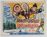 Abbott & Costello Lost in Alaska (1952) 11 X 14 Lobby Card