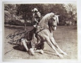 Roy Rogers Signed B/W Photo